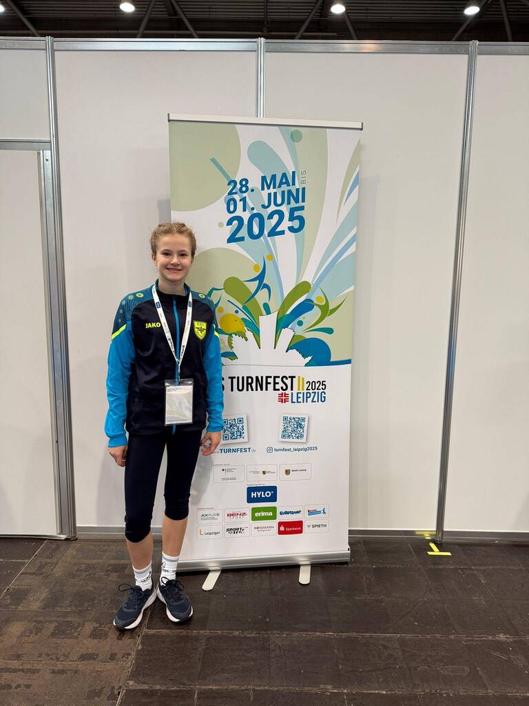Am 29.05.2025 durfte Emma für die Wildjumpers zum Deutschen Turnfest in Leipzig fahren und in zwei Disziplinen an den Deutschen Einzel Meisterschaften teilnehmen.  