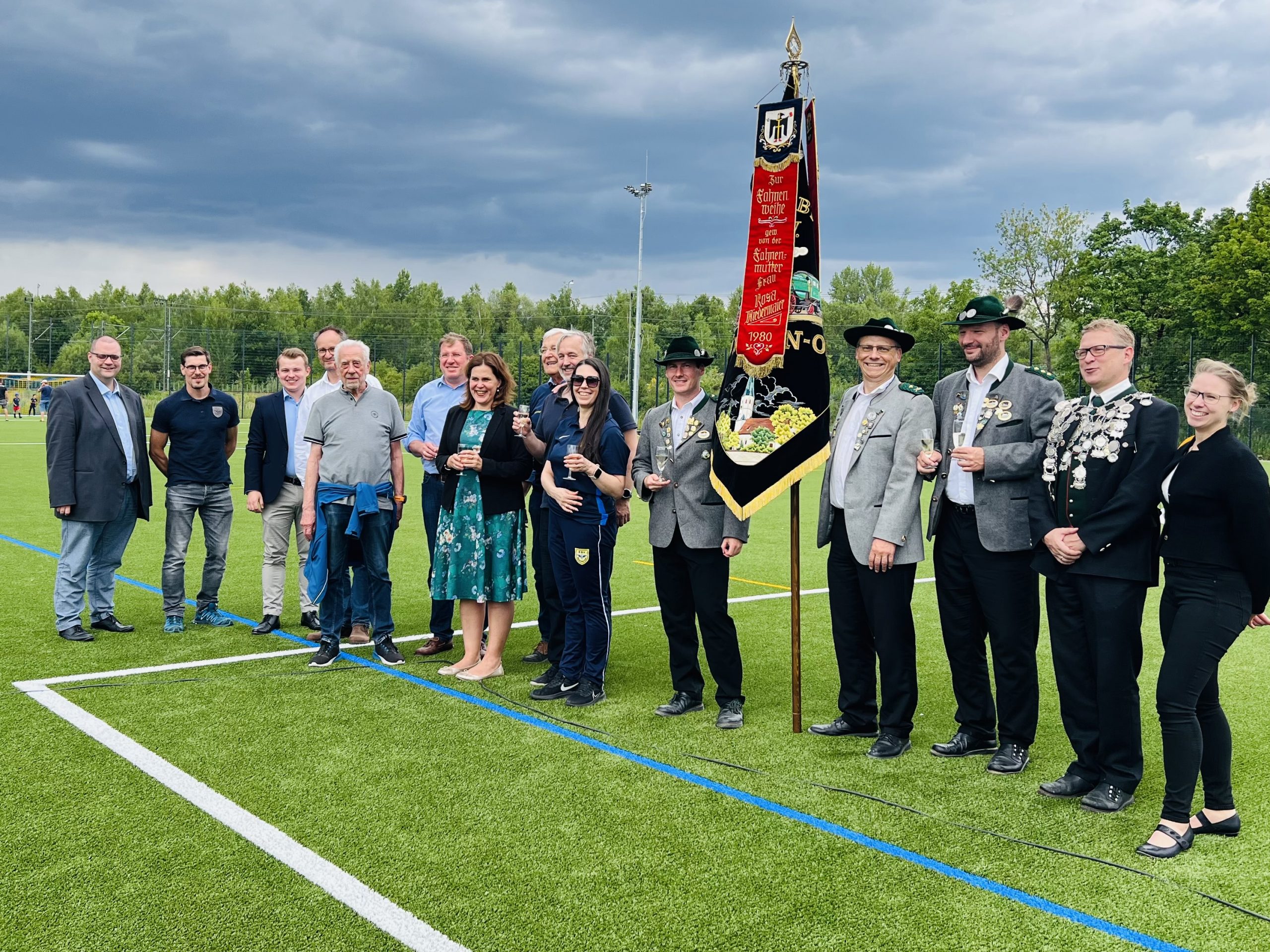 Baufest am neuen ESV-Fußballplatz!