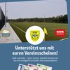 Unterstützt uns mit Vereinsscheinen!